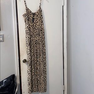 Cheetah jump suit